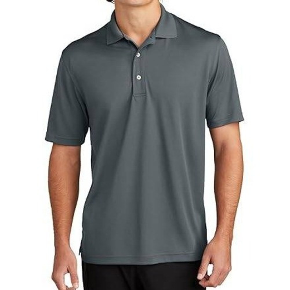 Tek Gear Mens Polo Shirt‎ Black Performance Polyester Athletic Golf Size L